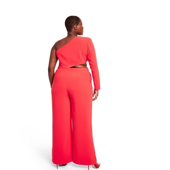 One shoulder jumpsuit - Picture 2 of 2